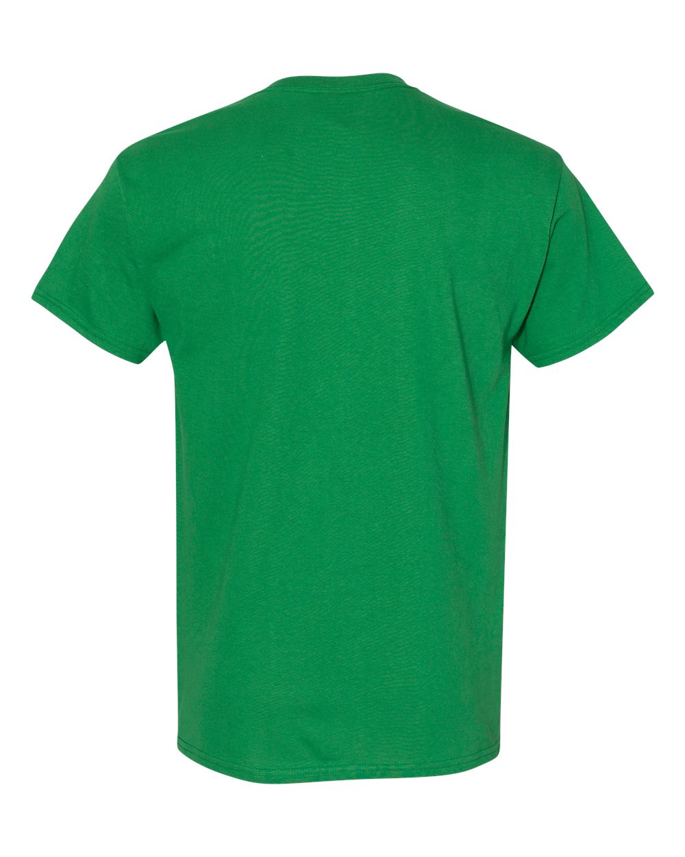 Rear View of Turf Green Heavy Cotton™ T-Shirt - 5000