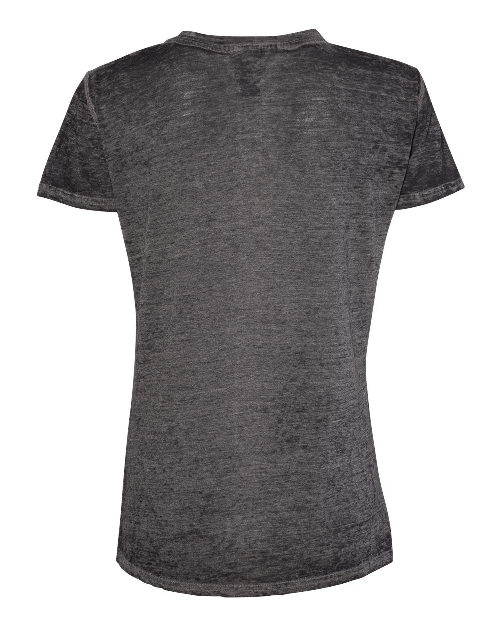 Rear View of Twisted Black Women’s Zen Jersey T-Shirt - 8116