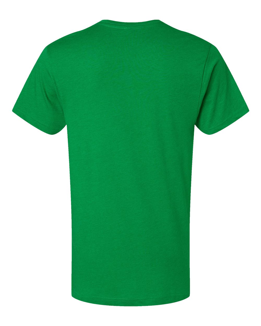 Rear View of Vintage Green Fine Jersey Tee - 6901