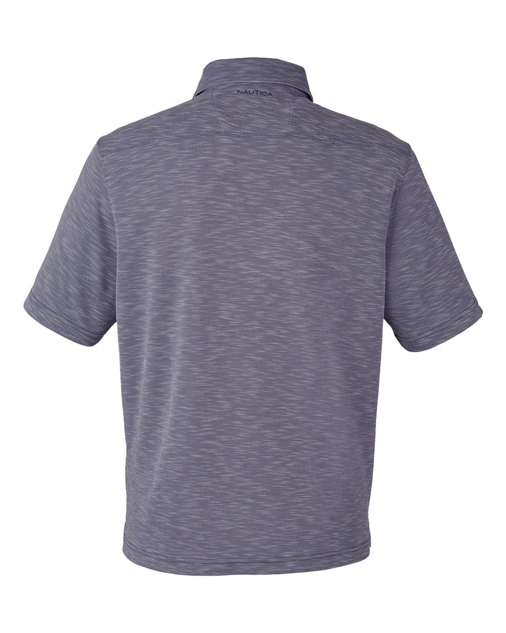 Rear View of Vintage Navy Sun Surfer Slub Polo - N17973