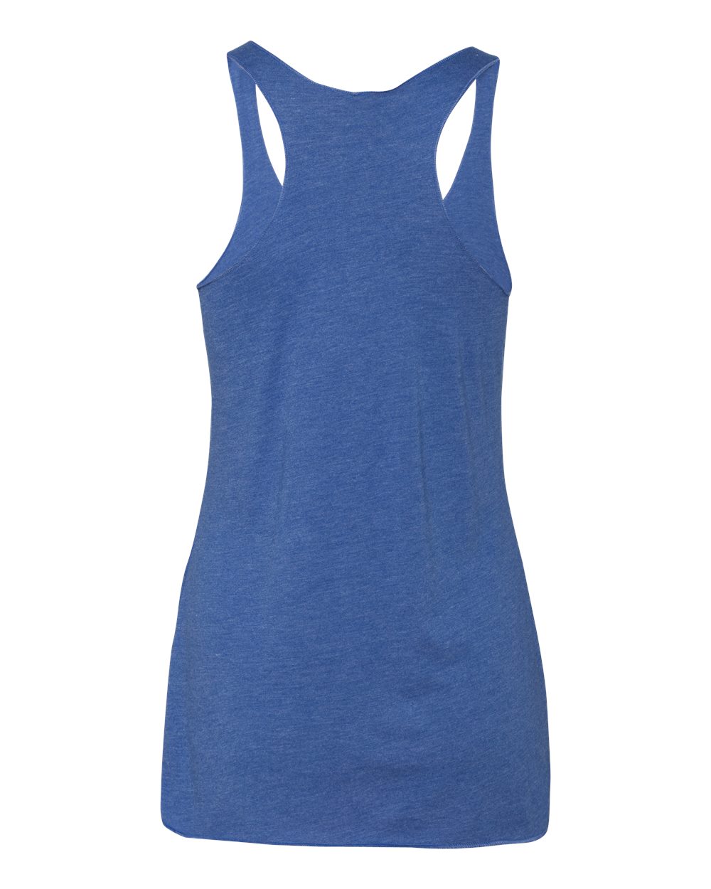 Rear View of Vintage Royal Women’s Triblend Racerback Tank - 6733