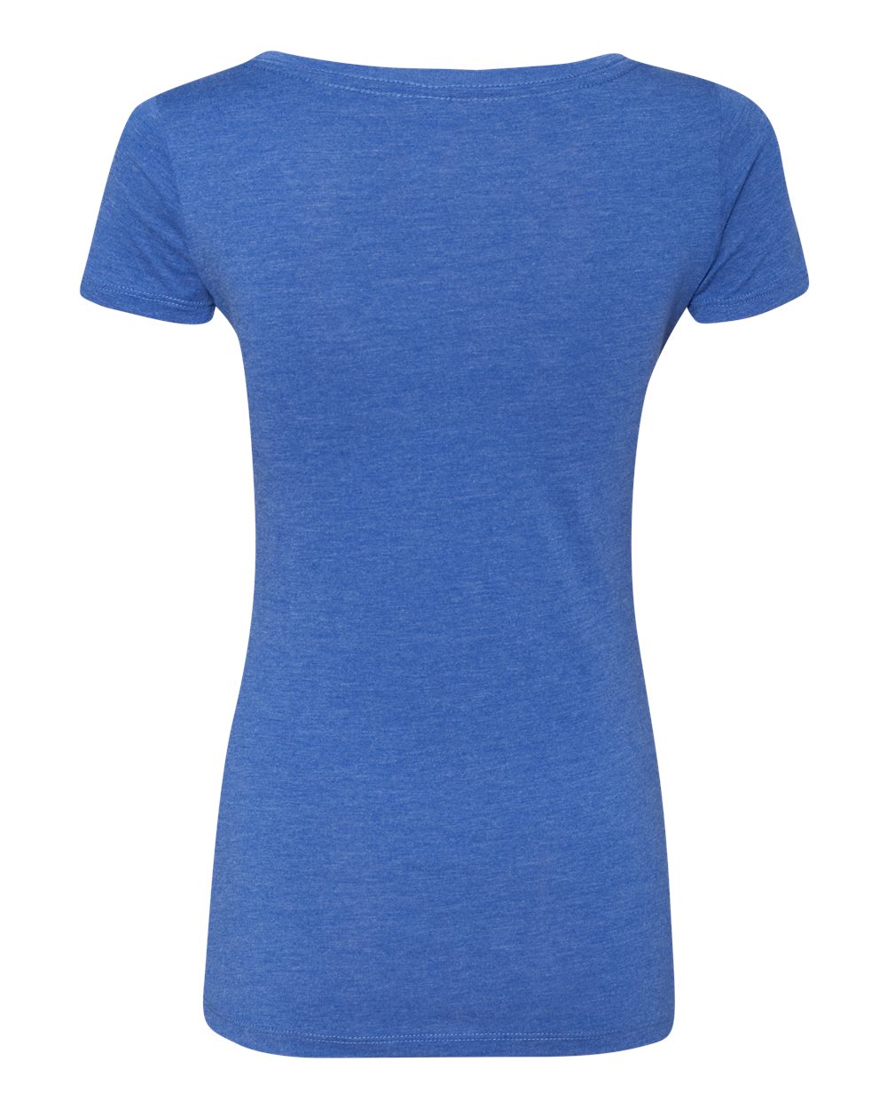 Rear View of Vintage Royal Women’s Triblend Scoop Neck T-Shirt - 6730
