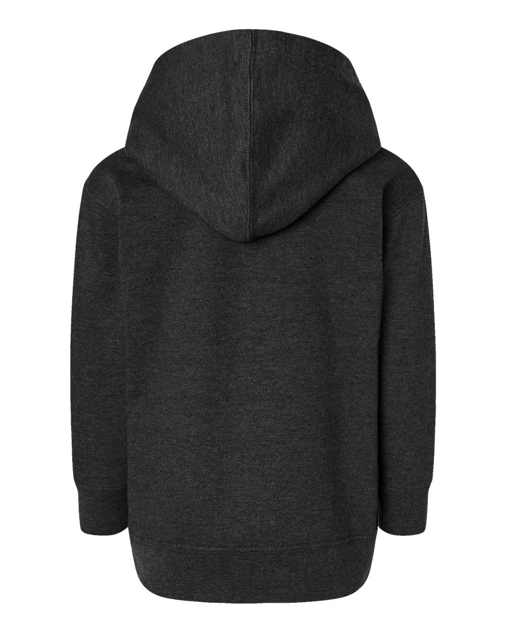 Rear View of Vintage Smoke Toddler Pullover Fleece Hoodie - 3326