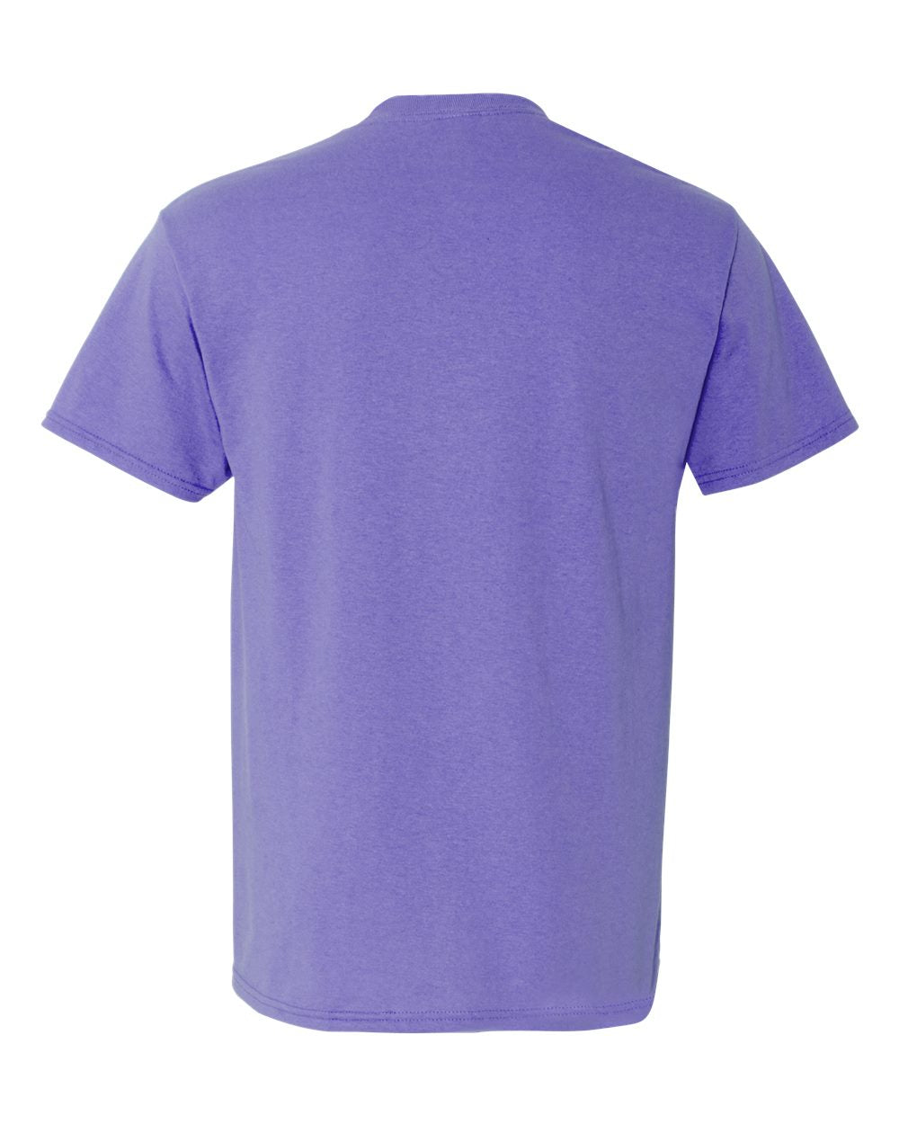 Rear View of Violet Dri-Power® 50/50 T-Shirt - 29MR
