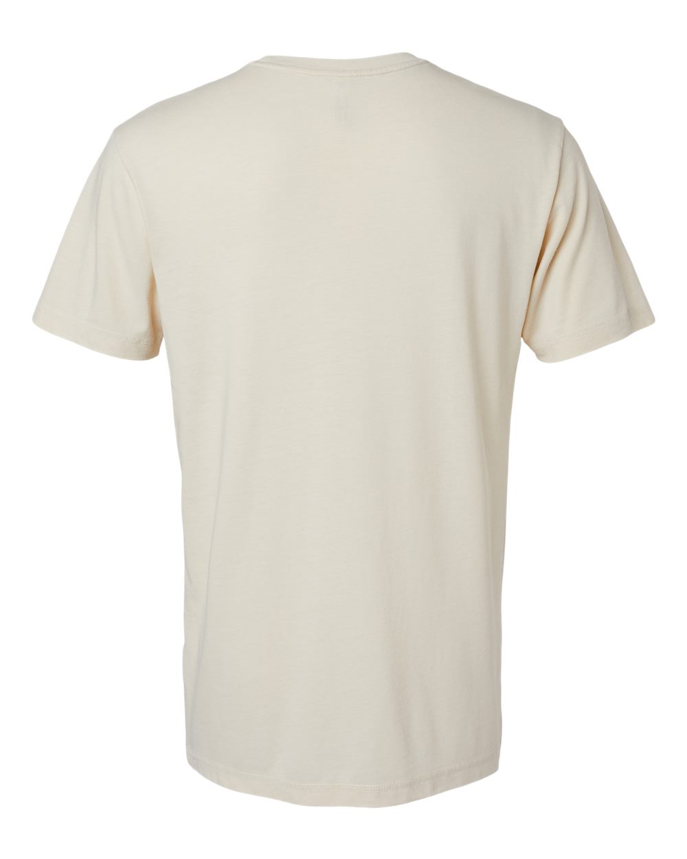 Rear View of Washed Natural Vintage Wash Tee - 6902