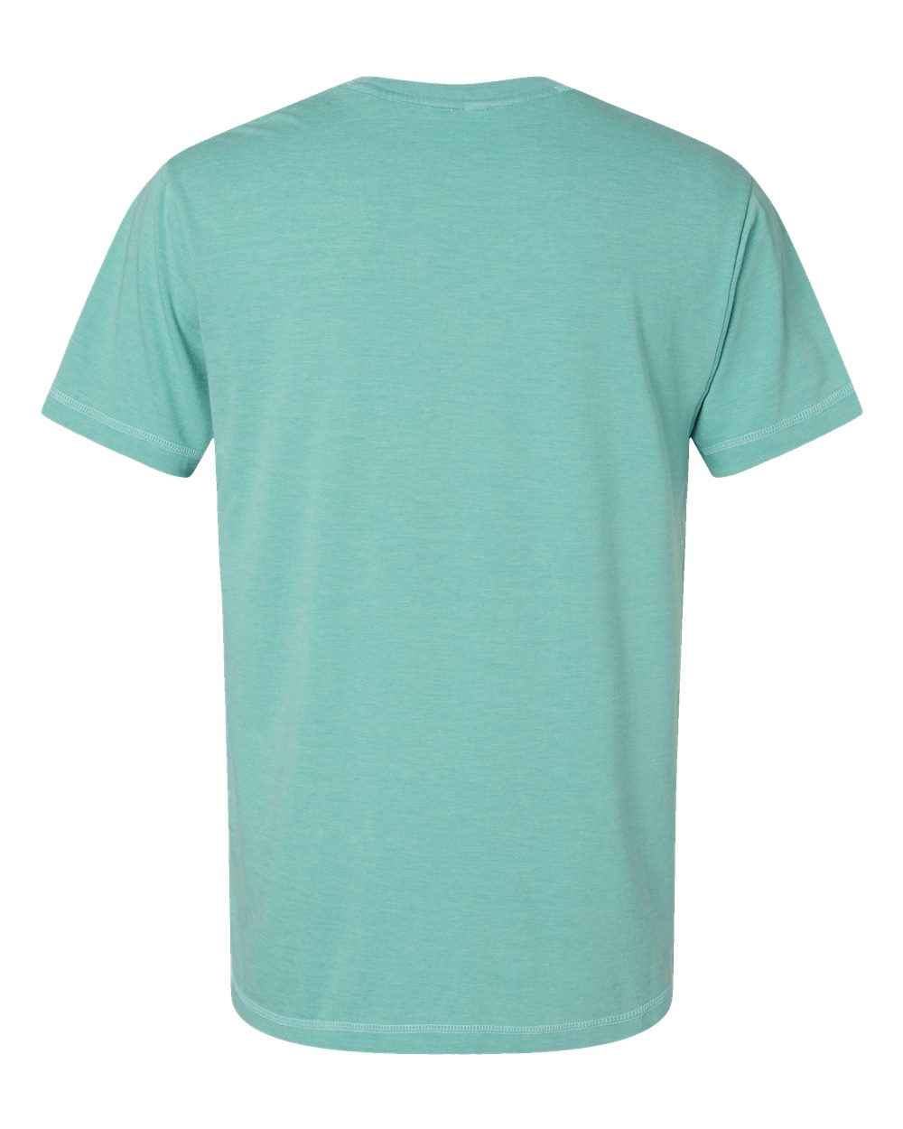 Rear View of Washed Saltwater Vintage Wash Tee - 6902
