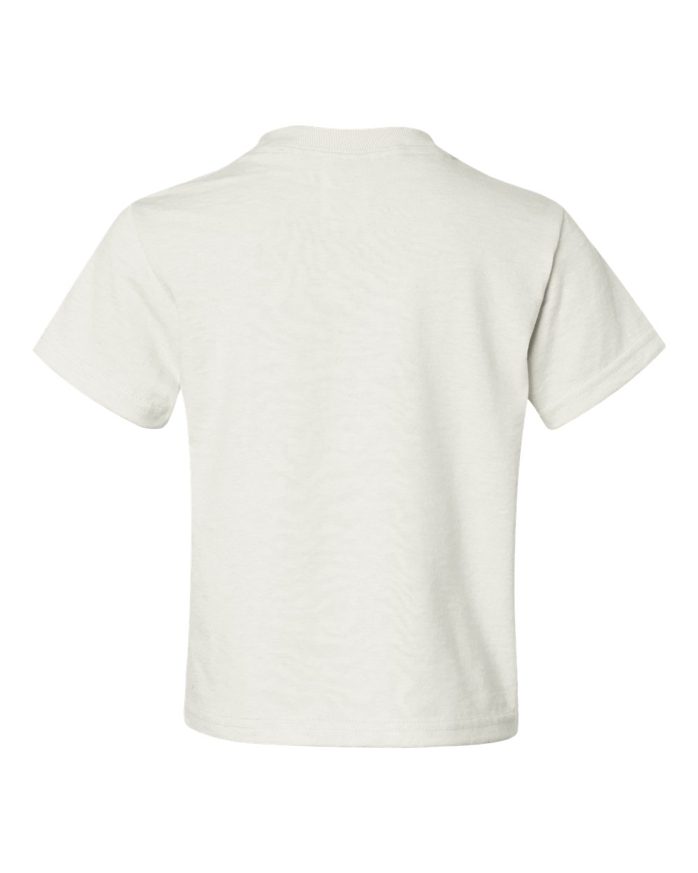 Rear View of White Dri-Power® Youth 50/50 T-Shirt - 29BR