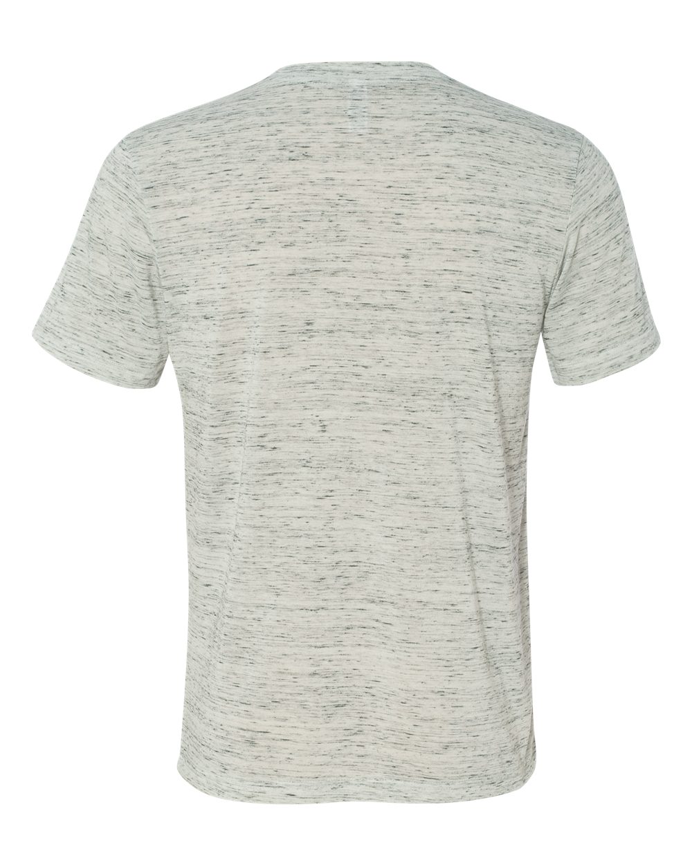 Rear View of White Marble Texture Tee - 3650