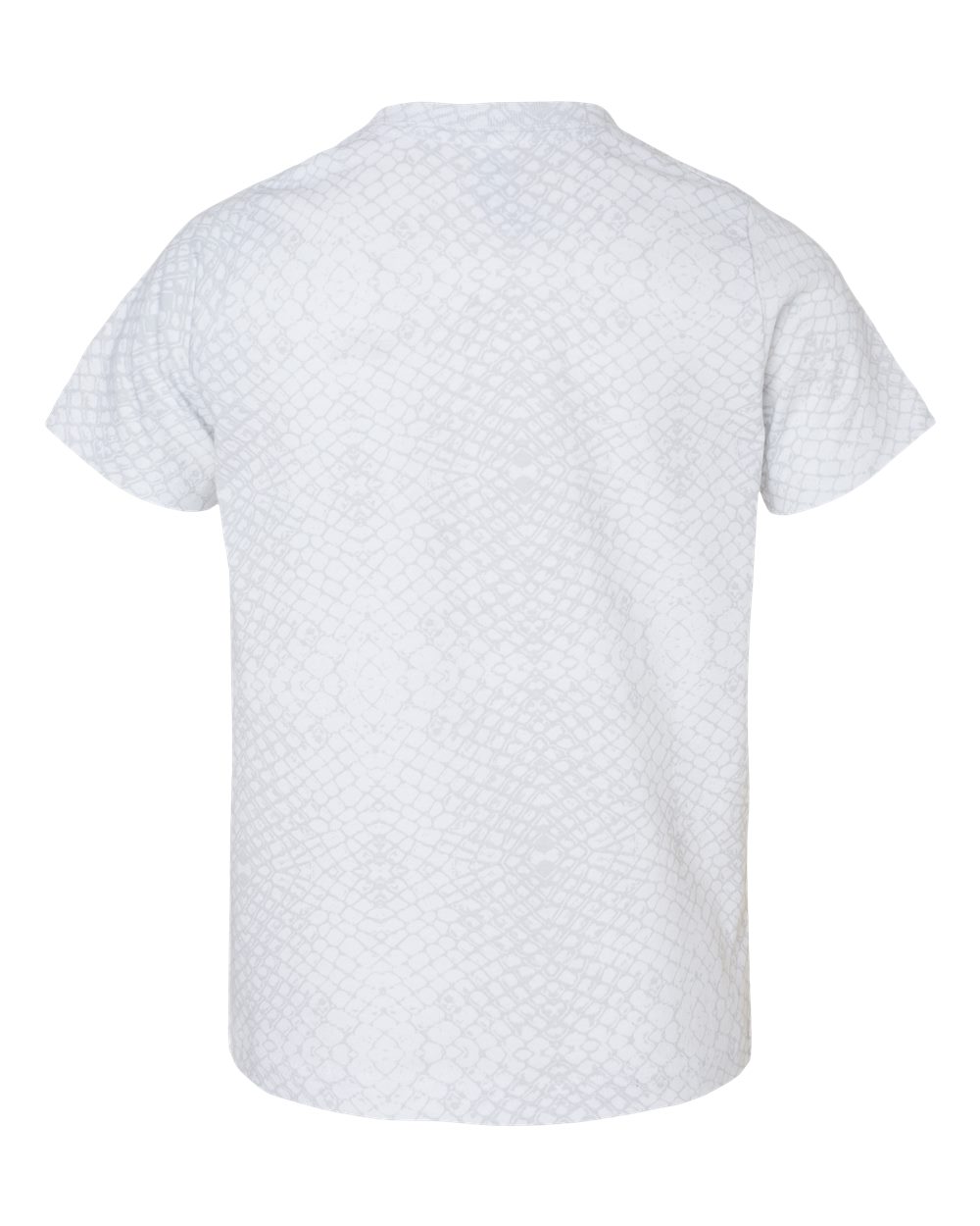 Rear View of White Reptile Toddler Fine Jersey Tee - 3321