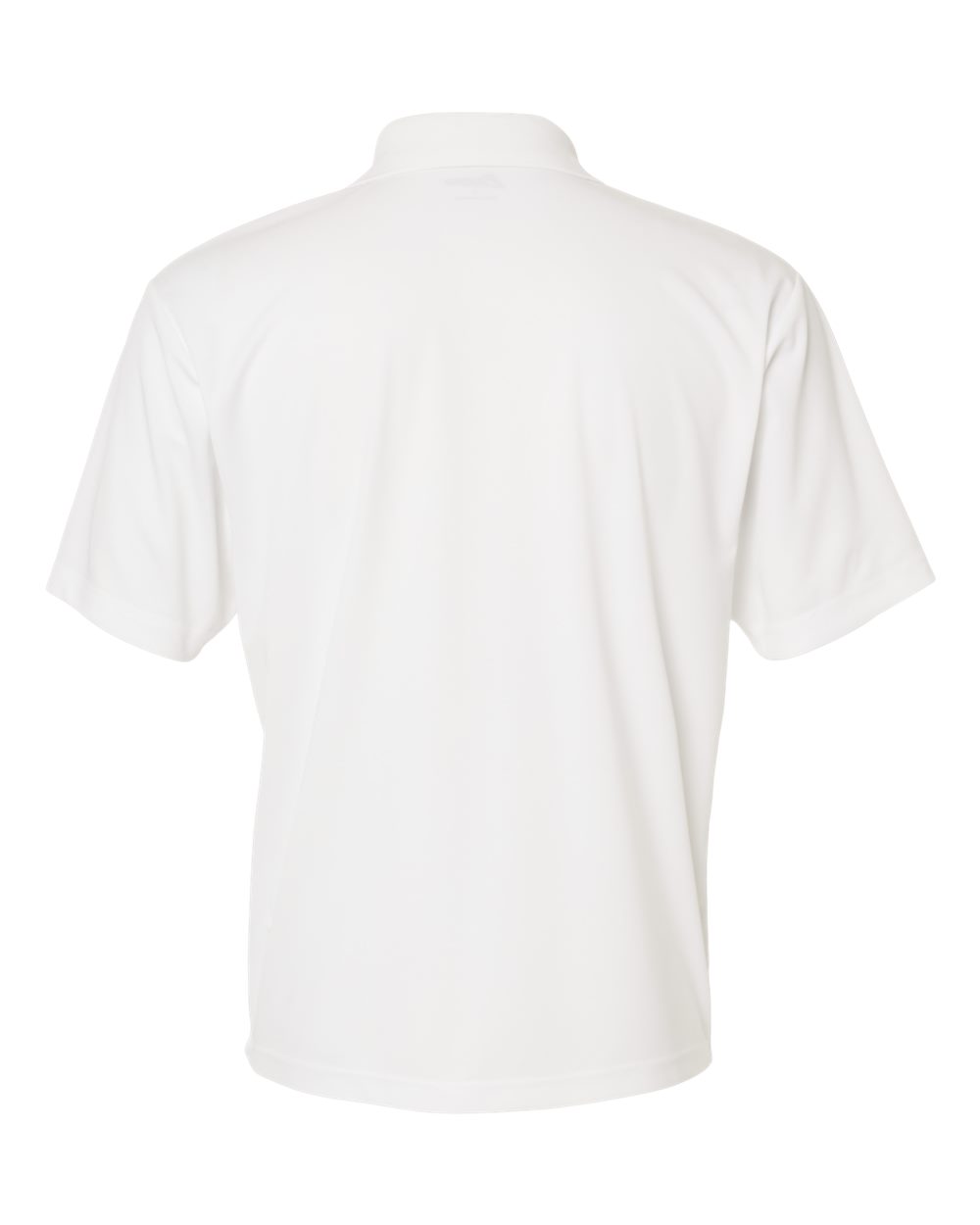 Rear View of White Sebring Performance Polo - 500