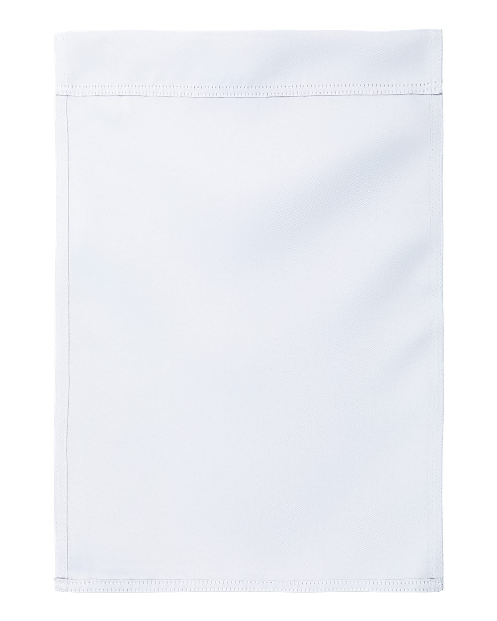 Rear View of White Sublimation Rally Towel - PSB1118