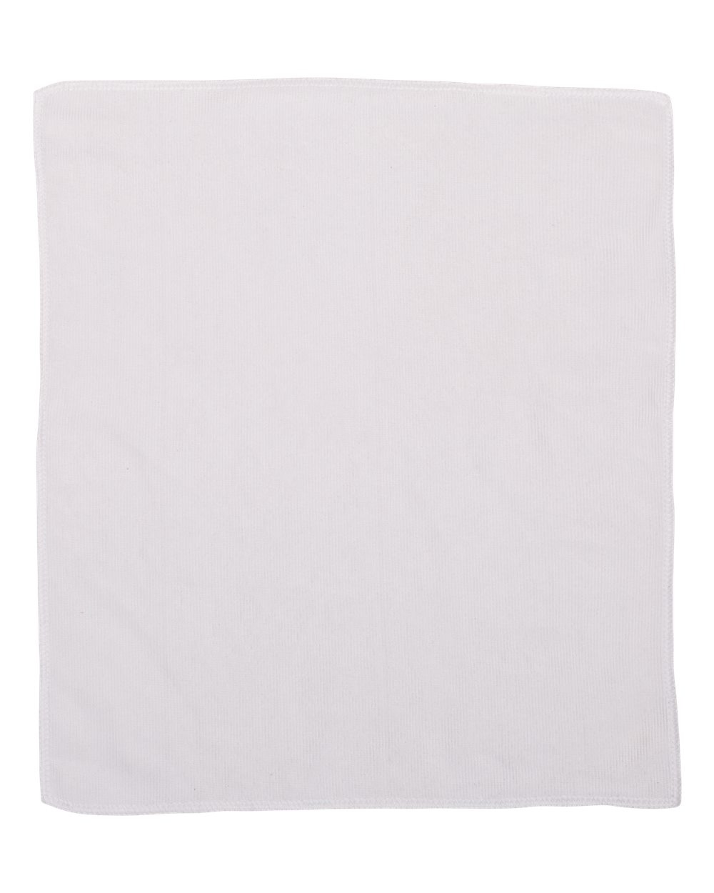 Rear View of White Sublimation Towel - CSUB1518