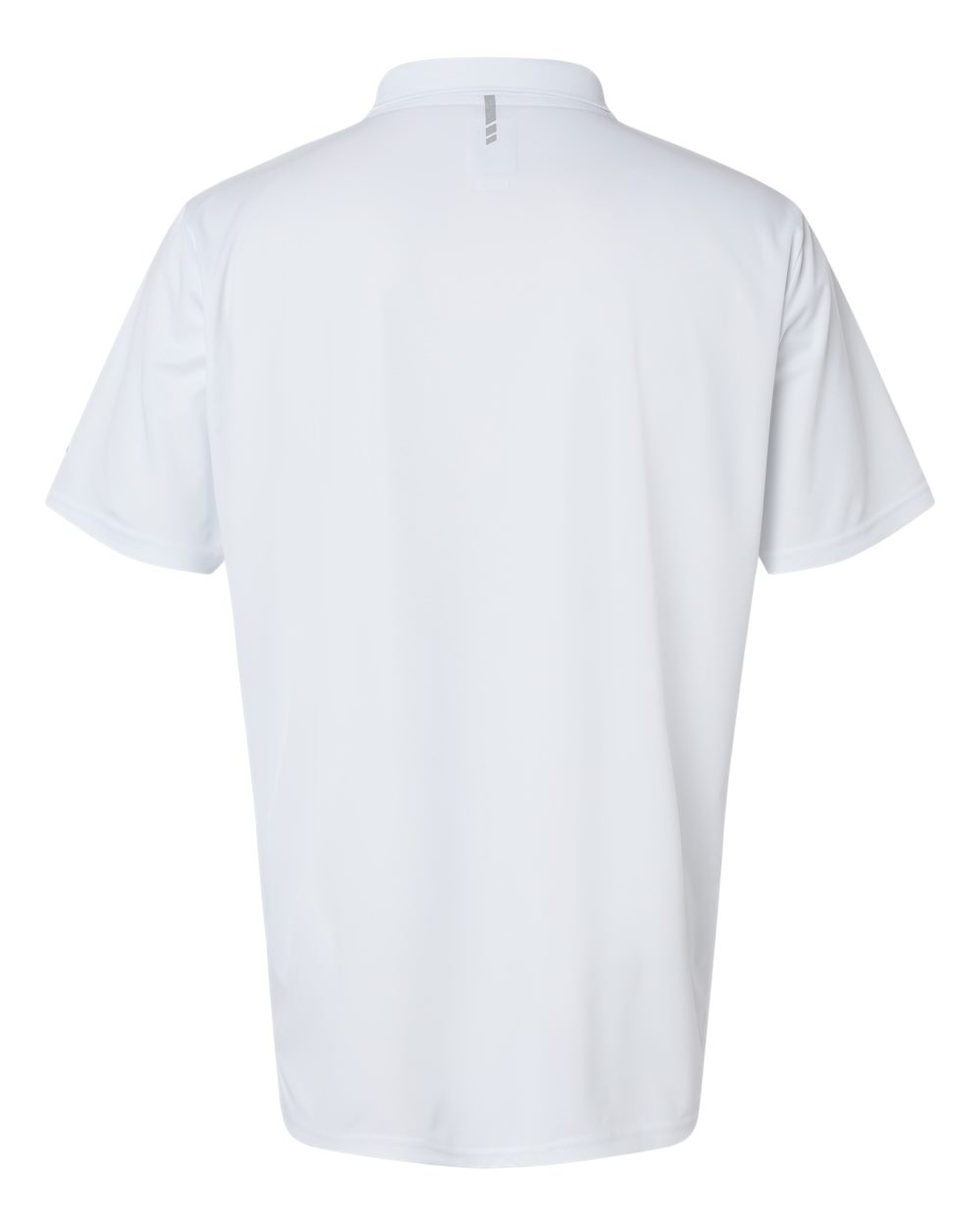 Rear View of White Team Issue Hydrolix Polo - FOA402993