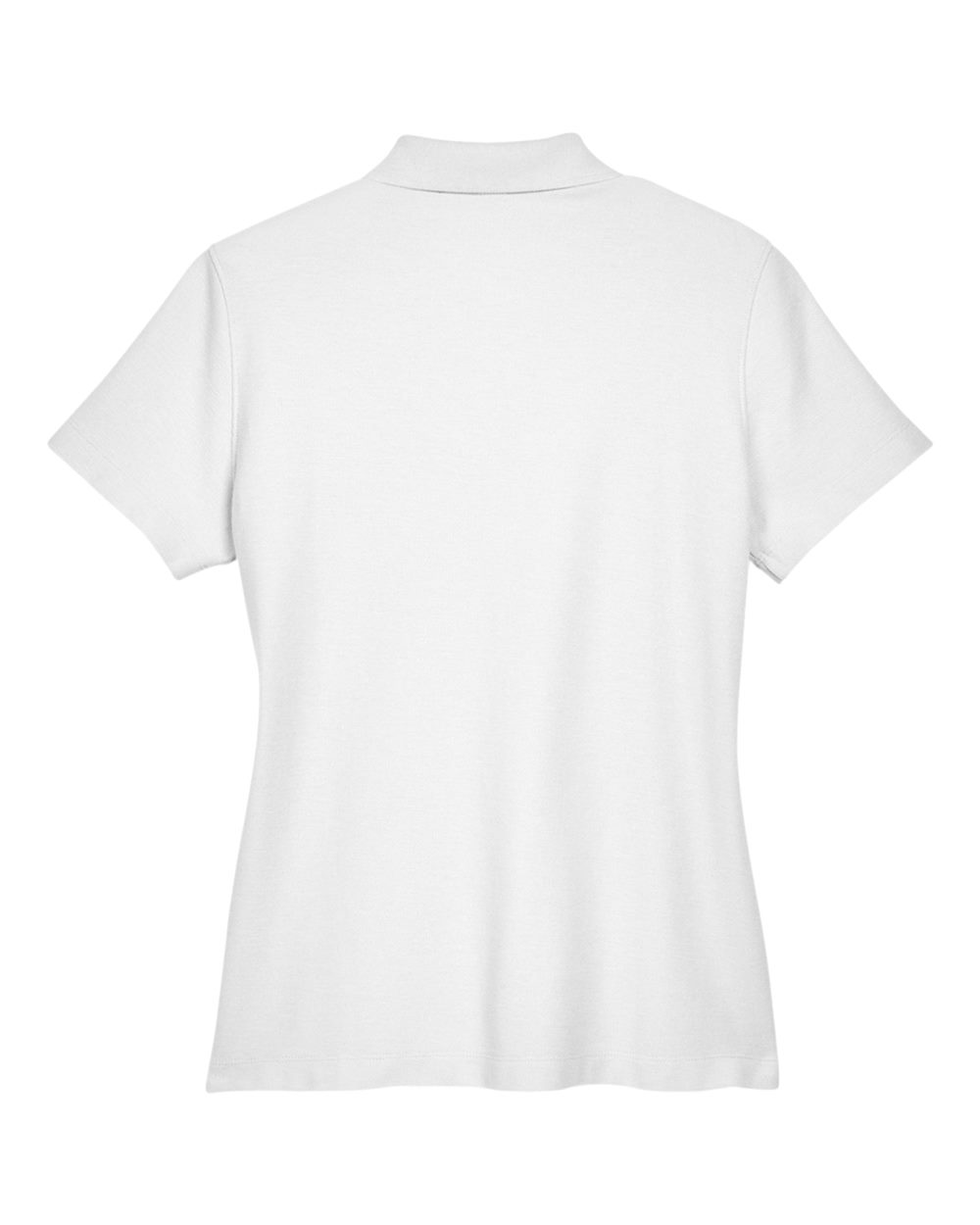Rear View of White Women's DRYTEC20™ Performance Polo - DG150W