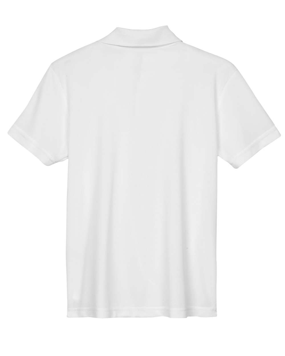Rear View of White Youth Origin Performance Piqué Polo - 88181Y