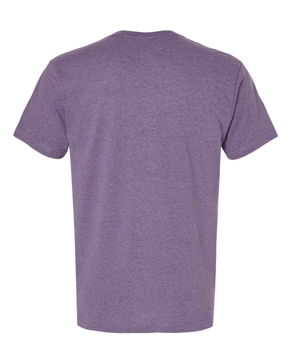 Rear View of Wisteria Blackout Fine Jersey Tee - 6901