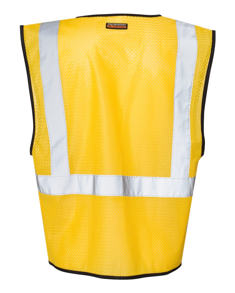 Rear View of Yellow - B125 EV Series® Enhanced Visibility Non-ANSI Vest - B120-131