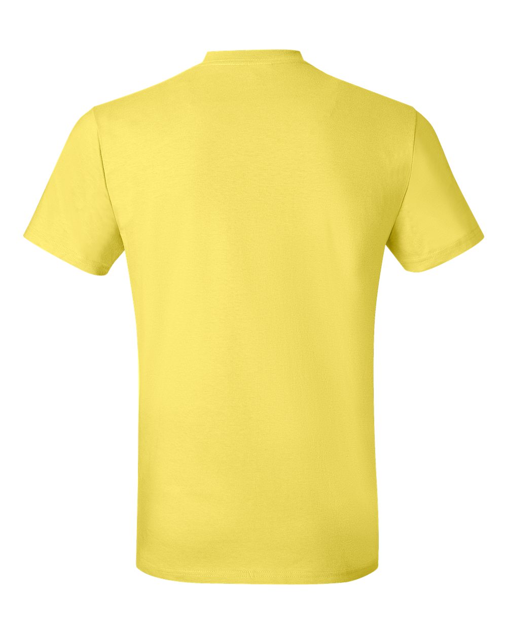 Rear View of Yellow Perfect-T T-Shirt - 4980