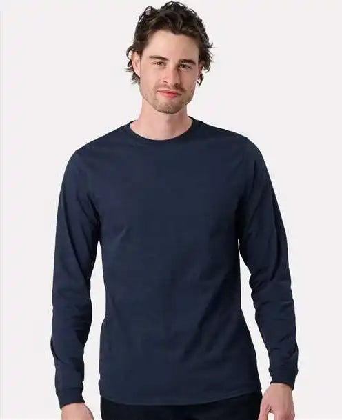 Recover Ec102r Eco Long Sleeve T-shirt - Ec102 - Navy