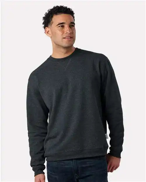 Recover Rc1095r Crewneck Pullover Sweatshirt - Rc1095 - Charcoal