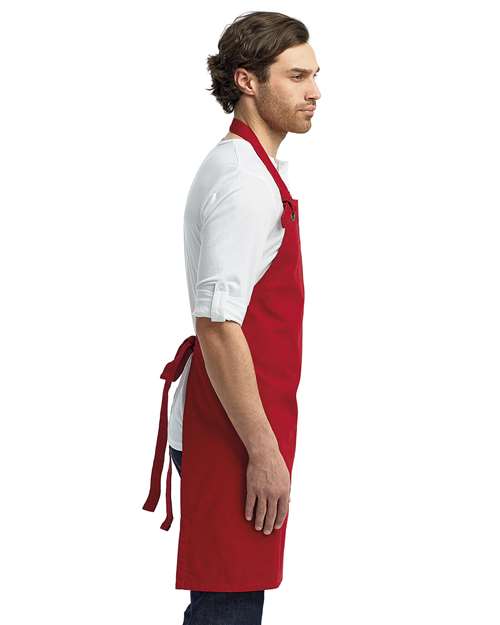 Red Calibre Heavy Canvas Bib Apron - RP130