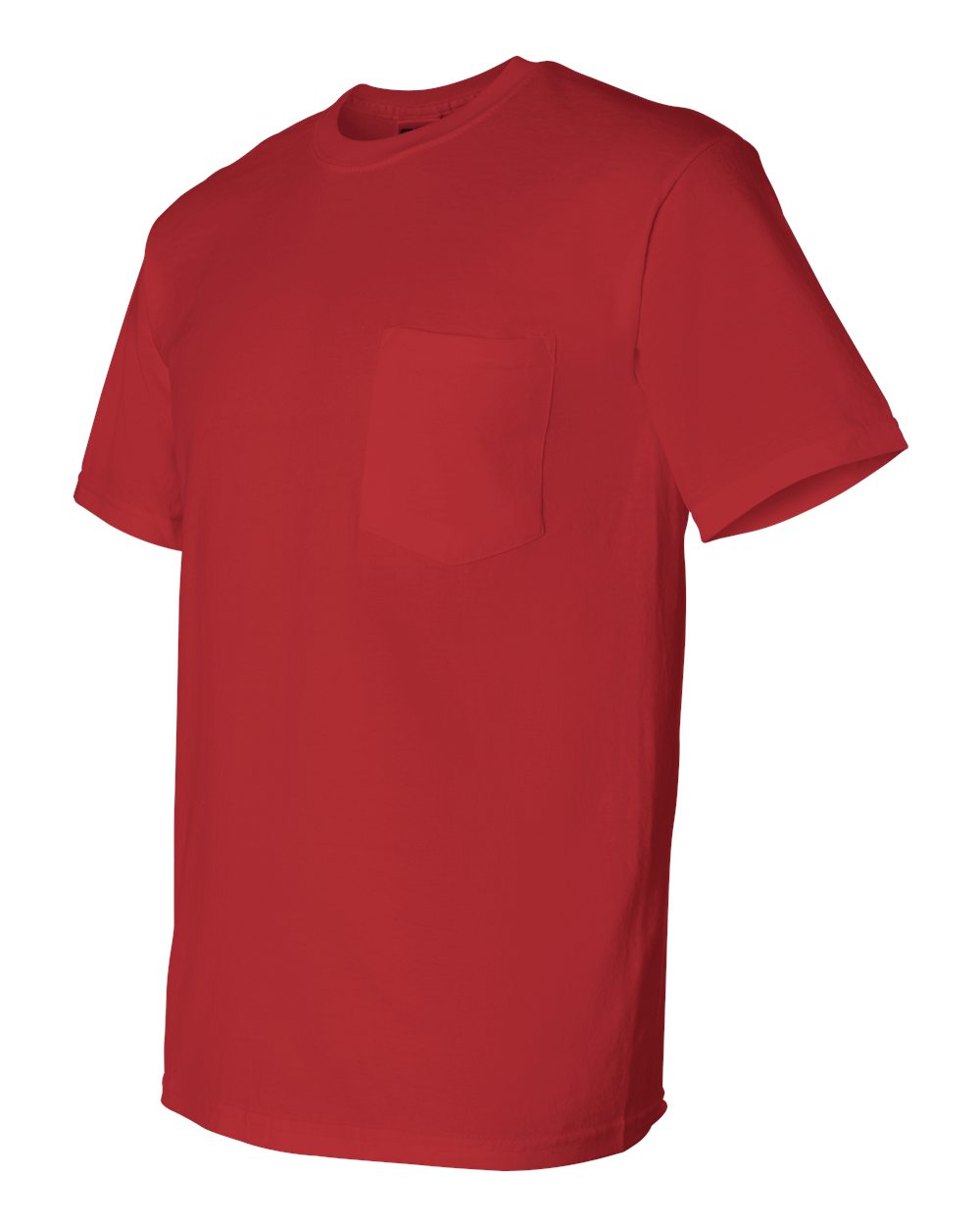 Red DryBlend® Pocket T-Shirt - 8300