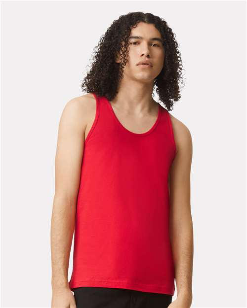 Red Fine Jersey Tank - 2408