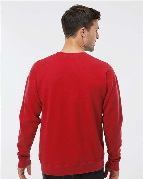 Red Fleece Crewneck Sweatshirt - 340