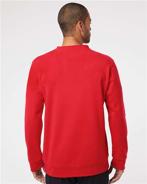 Red Fleece Crewneck Sweatshirt - A434