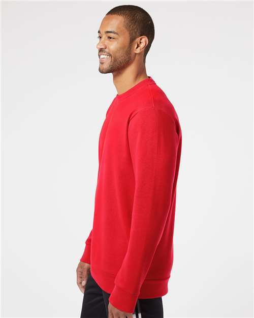 Red Fleece Crewneck Sweatshirt - A434