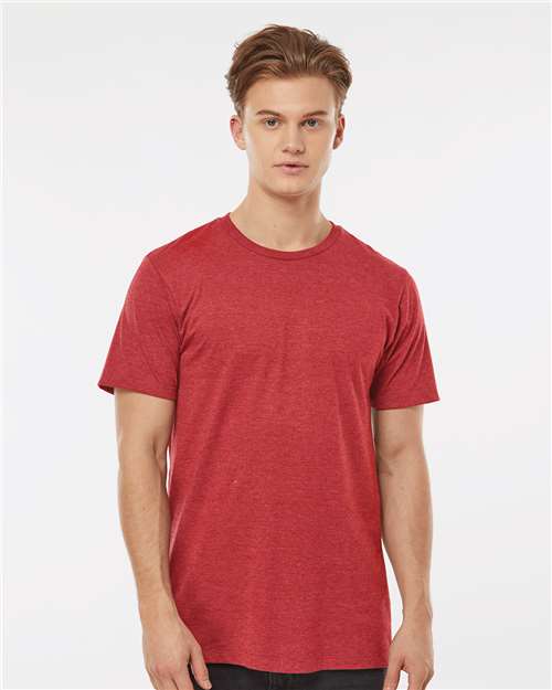 Red Heather Premium Cotton Blend T-Shirt - 541