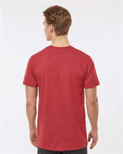 Red Heather Premium Cotton Blend T-Shirt - 541