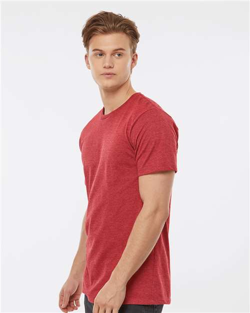 Red Heather Premium Cotton Blend T-Shirt - 541