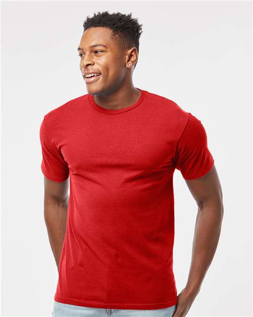 Red Heavyweight Jersey T-Shirt - 290