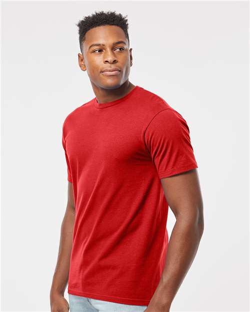 Red Heavyweight Jersey T-Shirt - 290