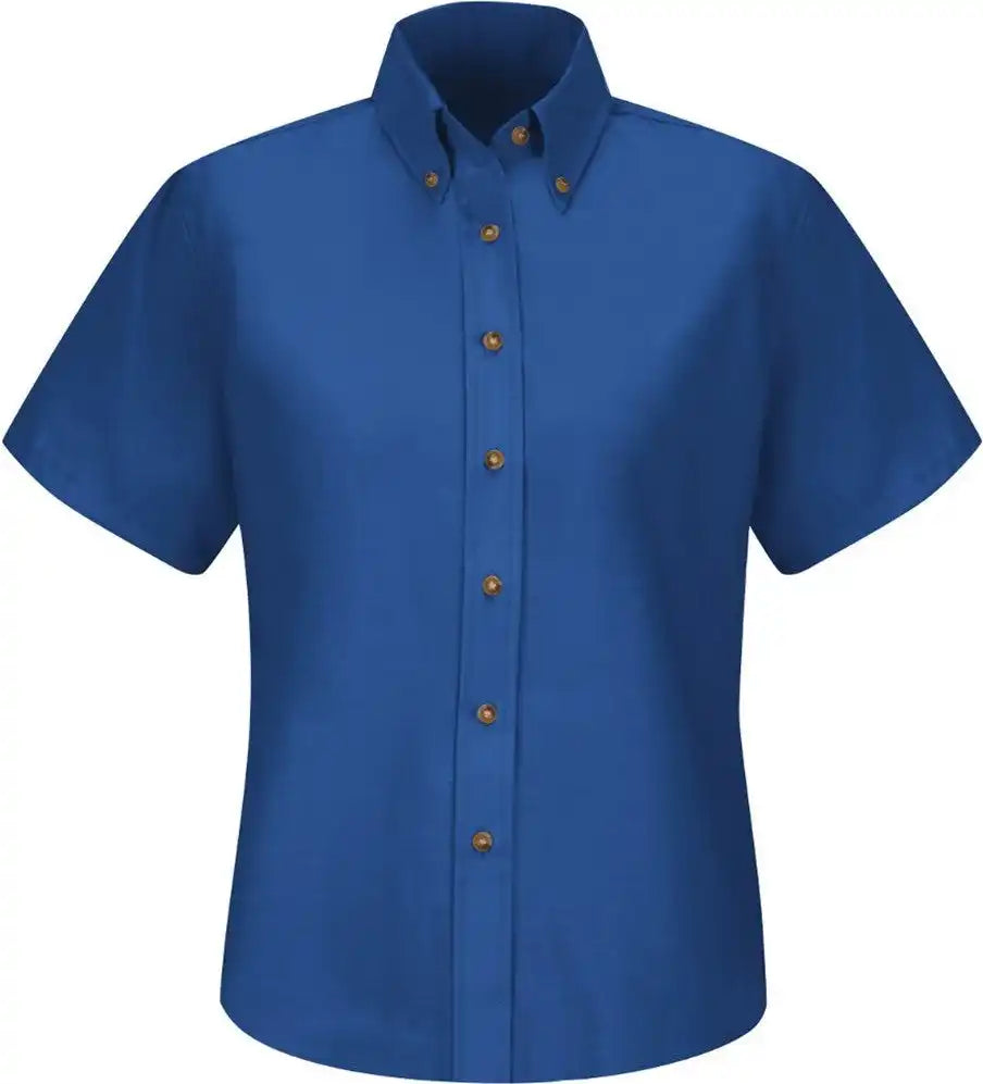 Red Kap Sp81 Women’s Poplin Dress Shirt - Royal Blue - 4
