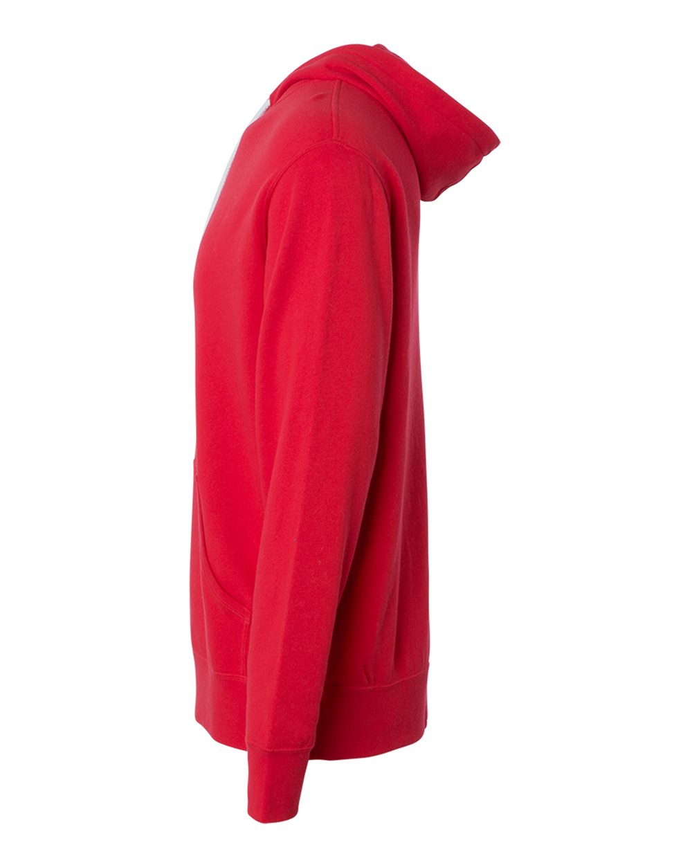 Red Lightweight Hooded Sweatshirt - AFX90UN