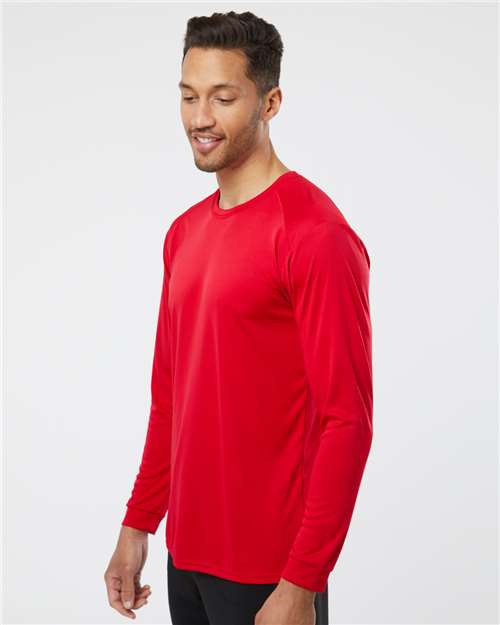 Red Long Islander Performance Long Sleeve T-Shirt - 210