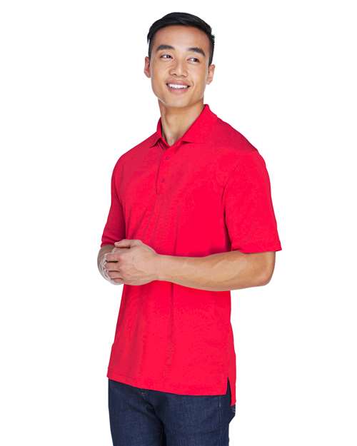 Red Men's Cool & Dry Sport Polo - 8405