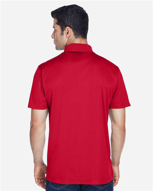 Red Men's Polyester Jersey Polo - M315