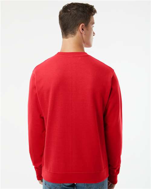 Red Midweight Crewneck Sweatshirt - SS3000