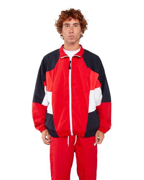 Red Nylon Track Jacket - SHNTJ