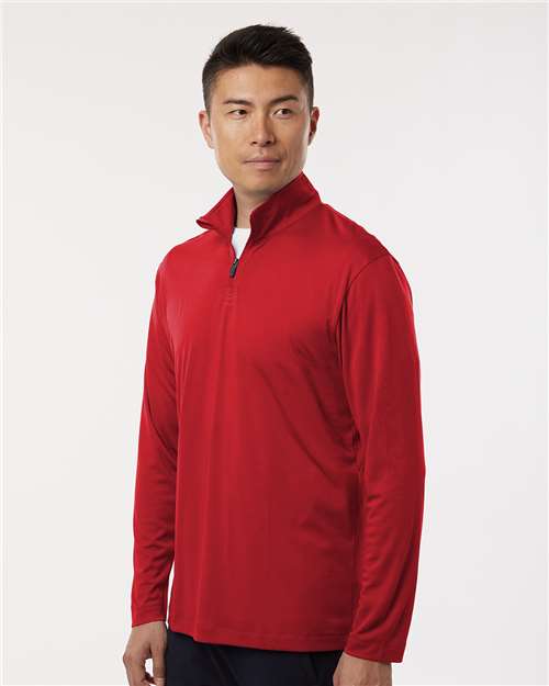 Red Pro-Lock Performance Quarter-Zip Pullover - 41870