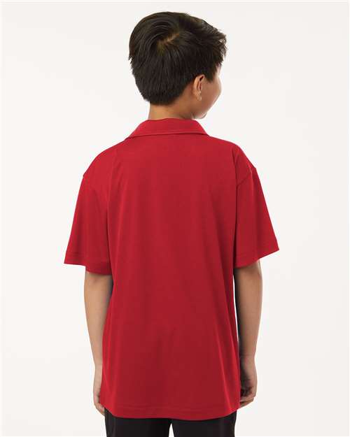 Red Pro-Lock Youth Performance Polo - 41800Y