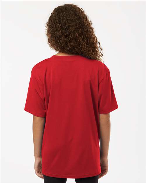 Red Pro-Lock Youth Performance T-Shirt - 48000Y