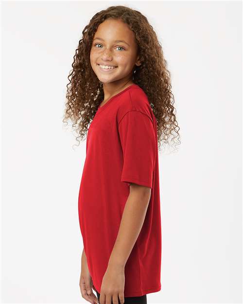 Red Pro-Lock Youth Performance T-Shirt - 48000Y