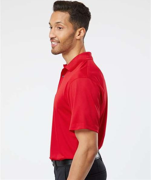 Red Saratoga Performance Mini Mesh Polo - 100
