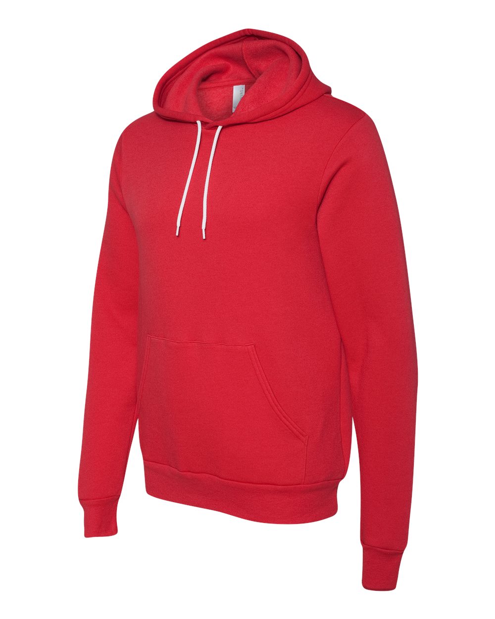 Red Sponge Fleece Hoodie - 3719