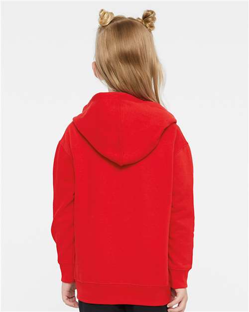 Red Toddler Full-Zip Fleece Hoodie - 3346