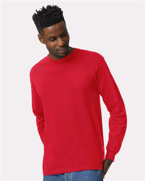 Red Ultra Cotton® Long Sleeve T-Shirt - 2400